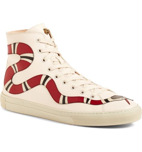 gucci major snake high-top sneaker|gucci snake sneakers women's.